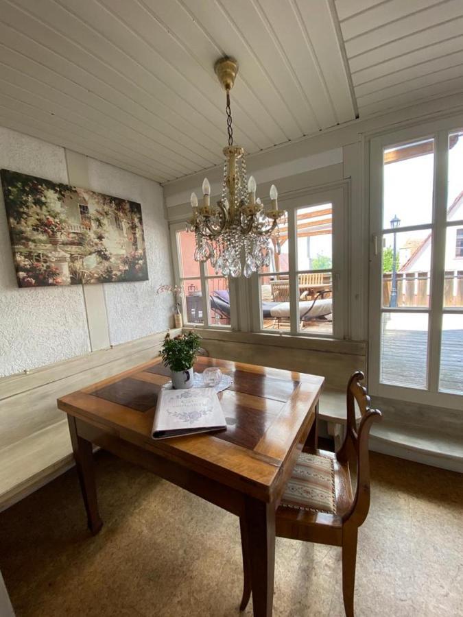 Cafe Einzigartig Apartment Rothenburg ob der Tauber Ngoại thất bức ảnh