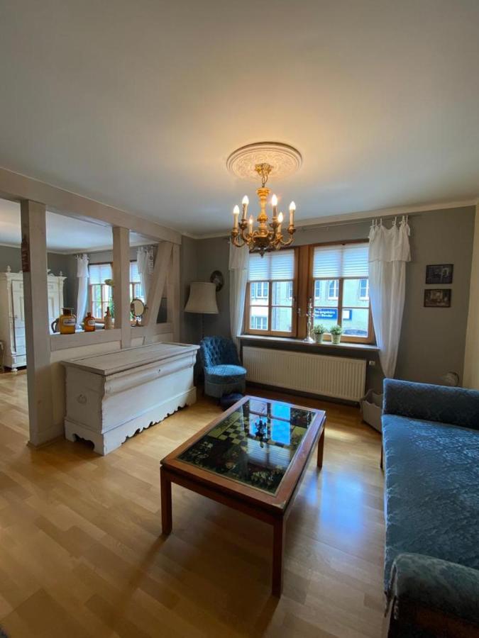 Cafe Einzigartig Apartment Rothenburg ob der Tauber Ngoại thất bức ảnh