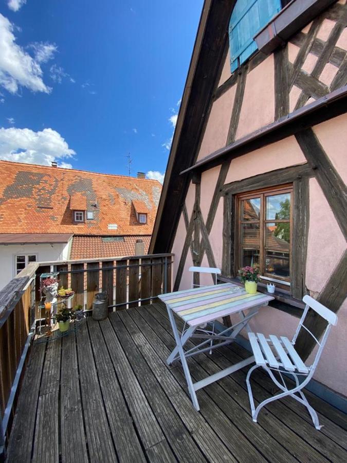 Cafe Einzigartig Apartment Rothenburg ob der Tauber Ngoại thất bức ảnh